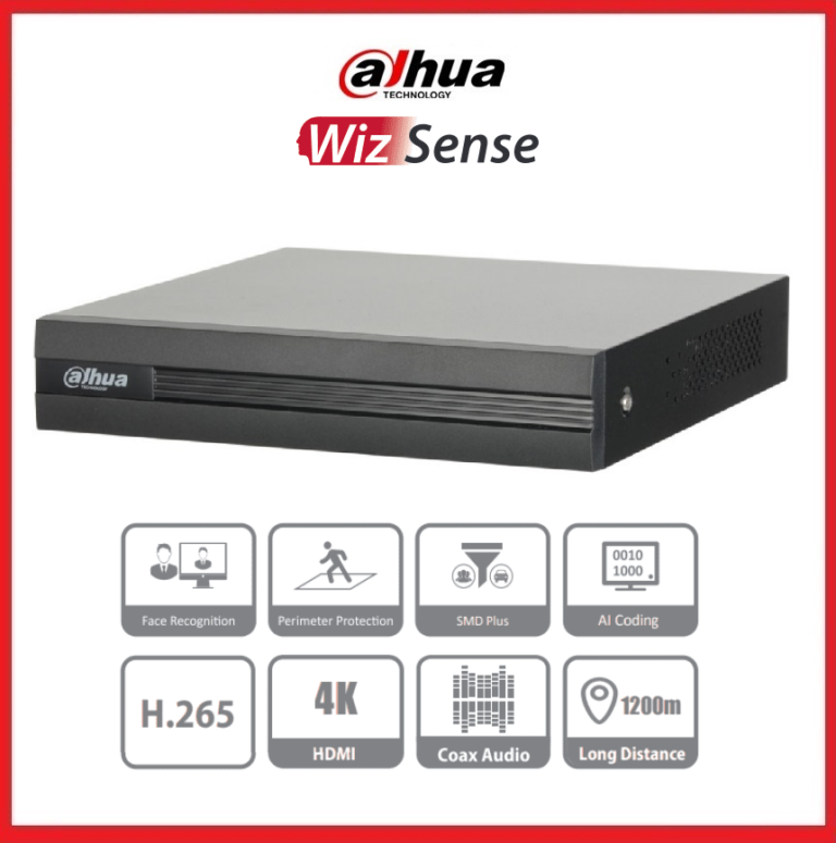 DVR Dahua 8 canales XVR1B08I con WizSense Inteligente Infinity Seguridad